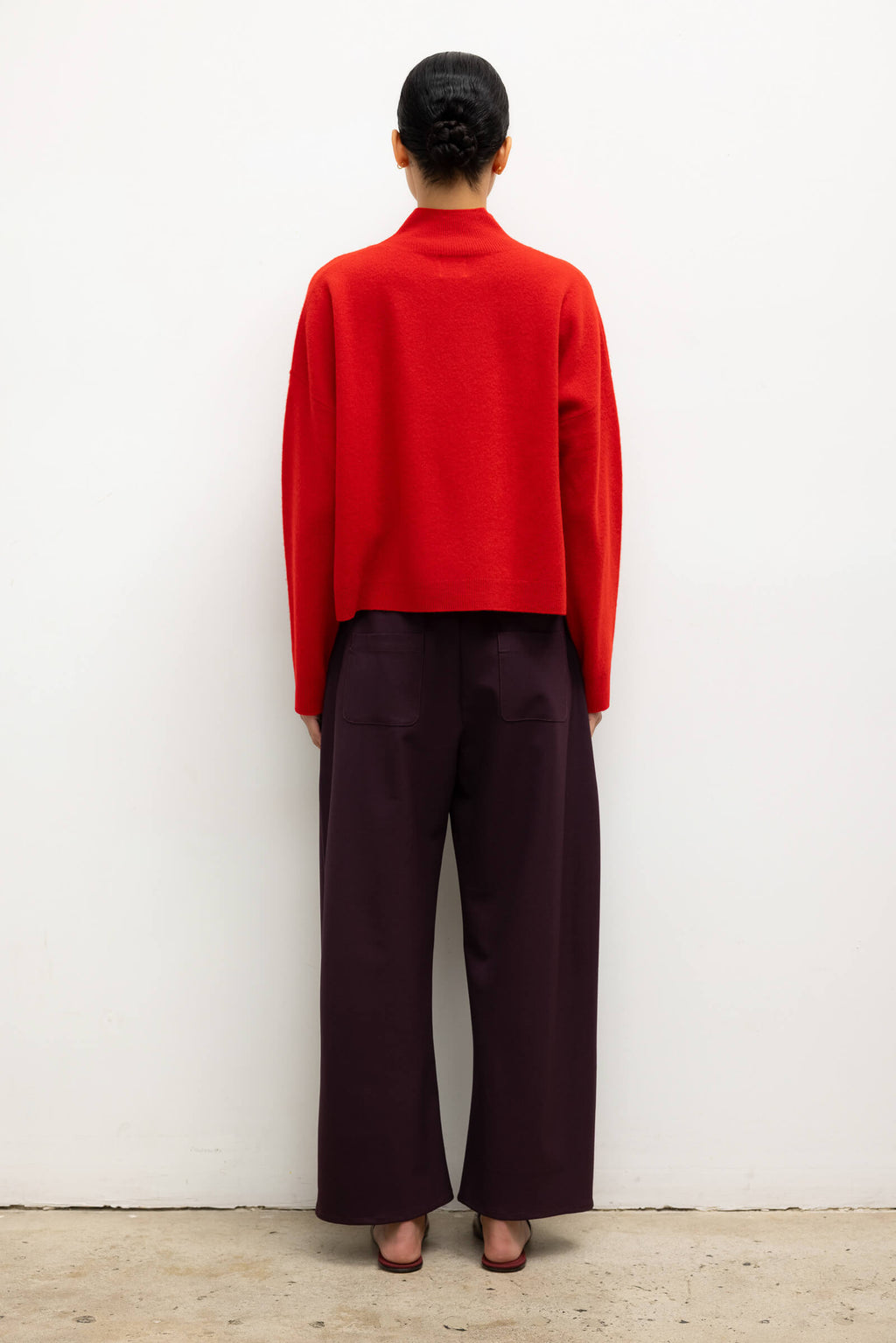 Jesse Boxy Mock Neck