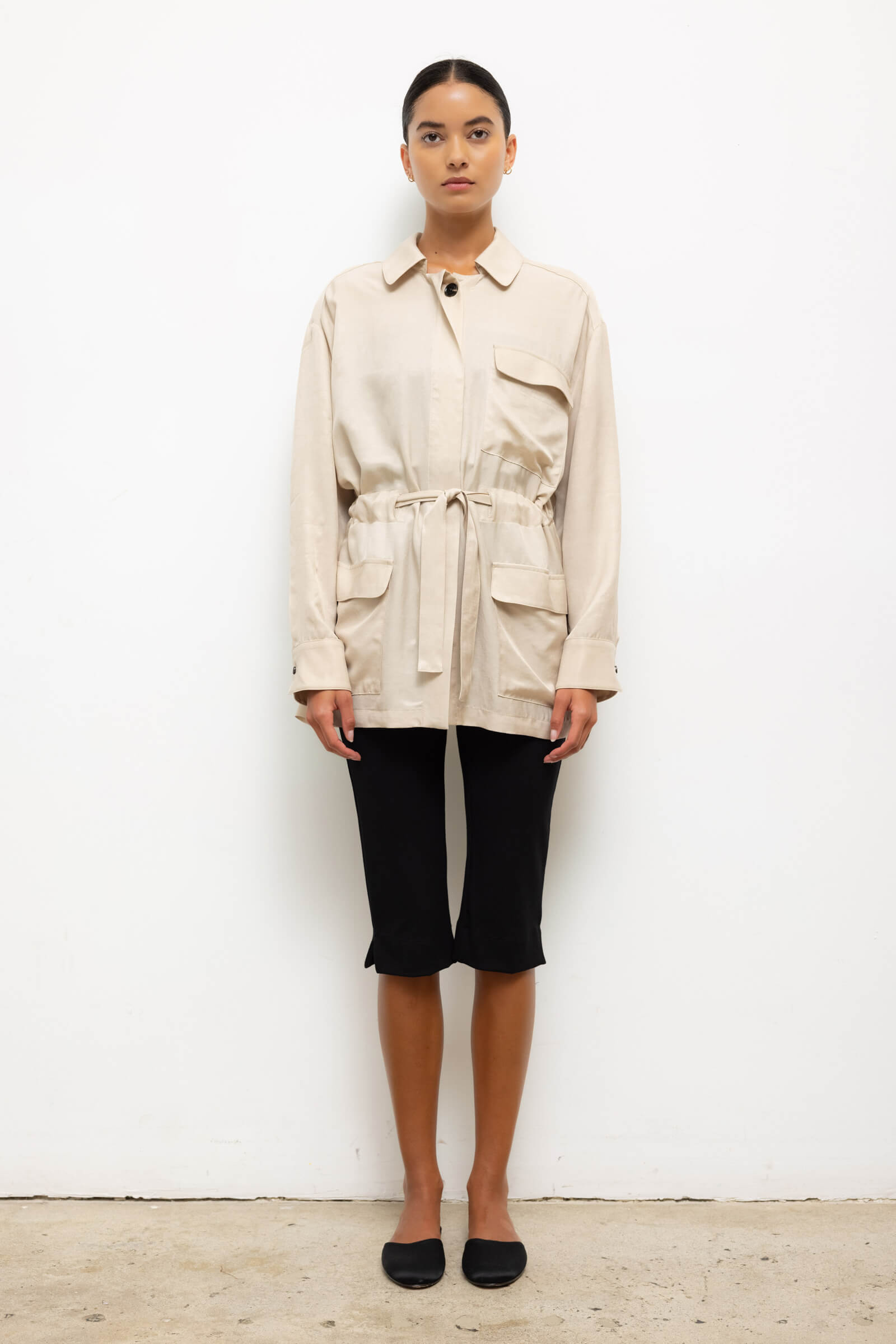 Kim Drawstring Jacket