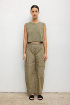 Margo Sleeveless Henley