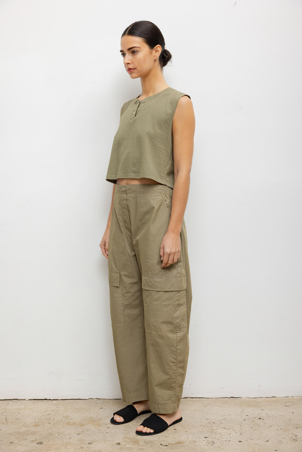 Margo Sleeveless Henley