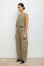 Margo Sleeveless Henley