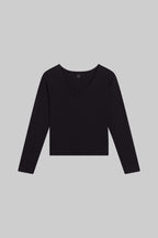 Laura V Neck Long Sleeve