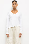 Laura V Neck Long Sleeve