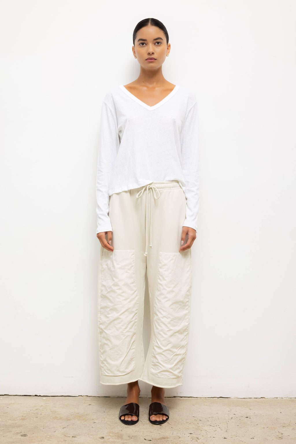 Laura V Neck Long Sleeve