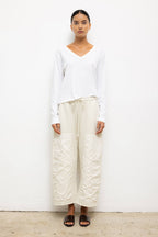 Laura V Neck Long Sleeve
