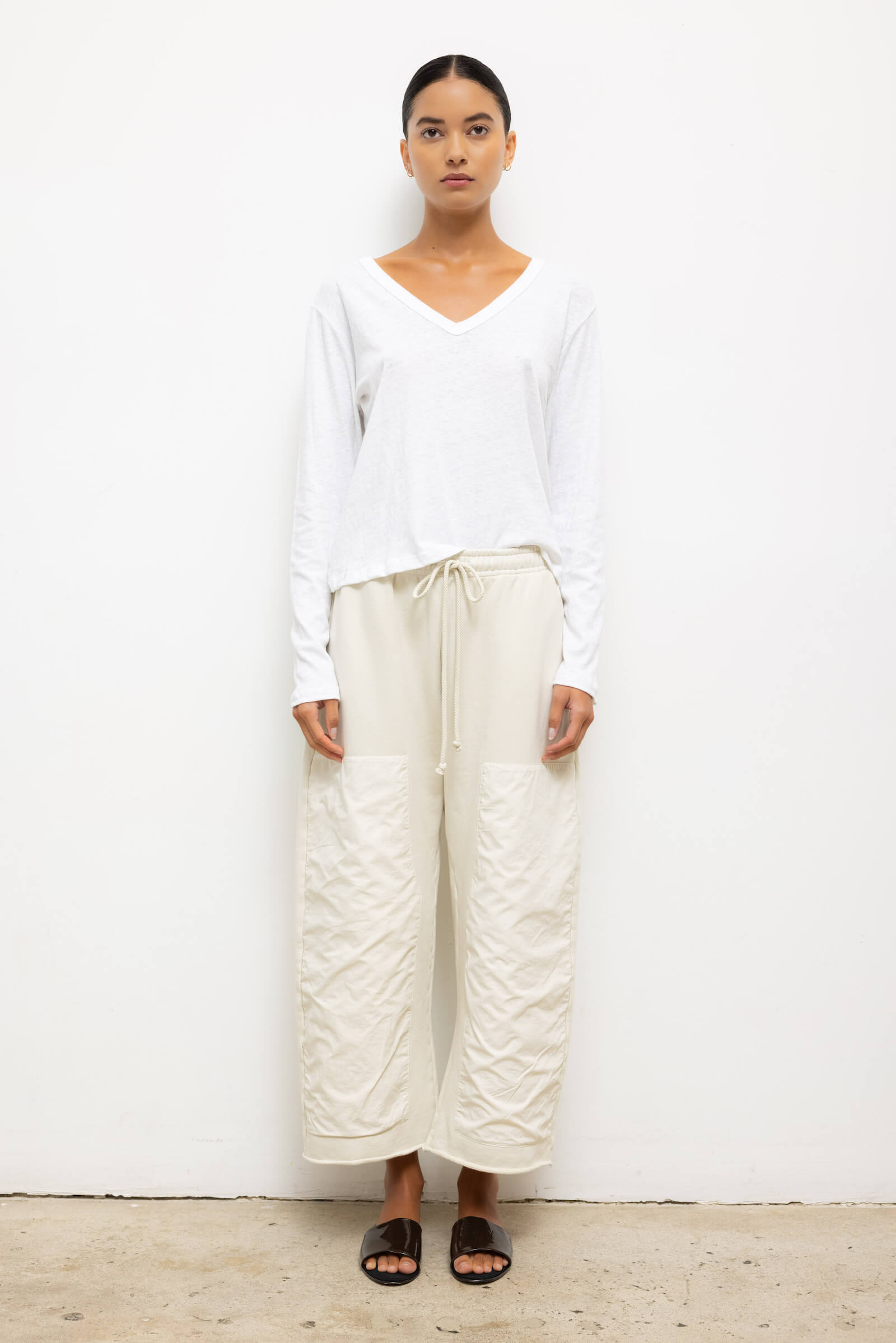 Laura V Neck Long Sleeve