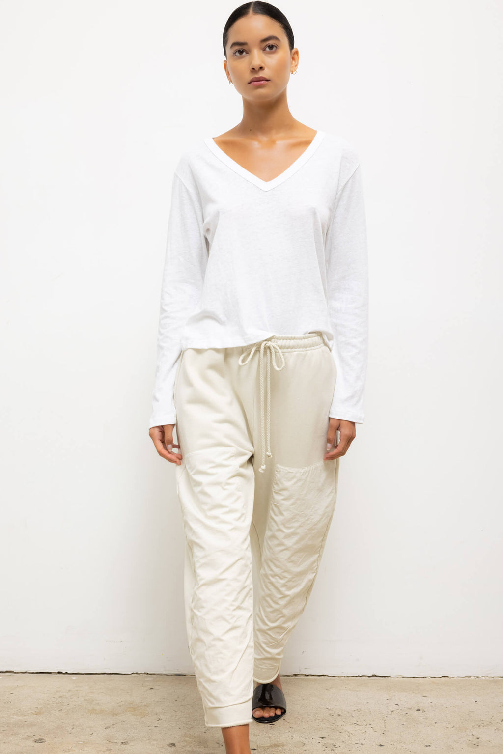 Laura V Neck Long Sleeve