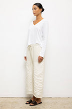 Laura V Neck Long Sleeve