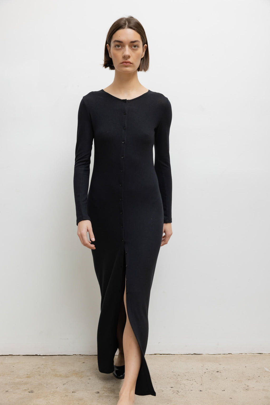 Lauren Long Sleeve Cardigan Dress