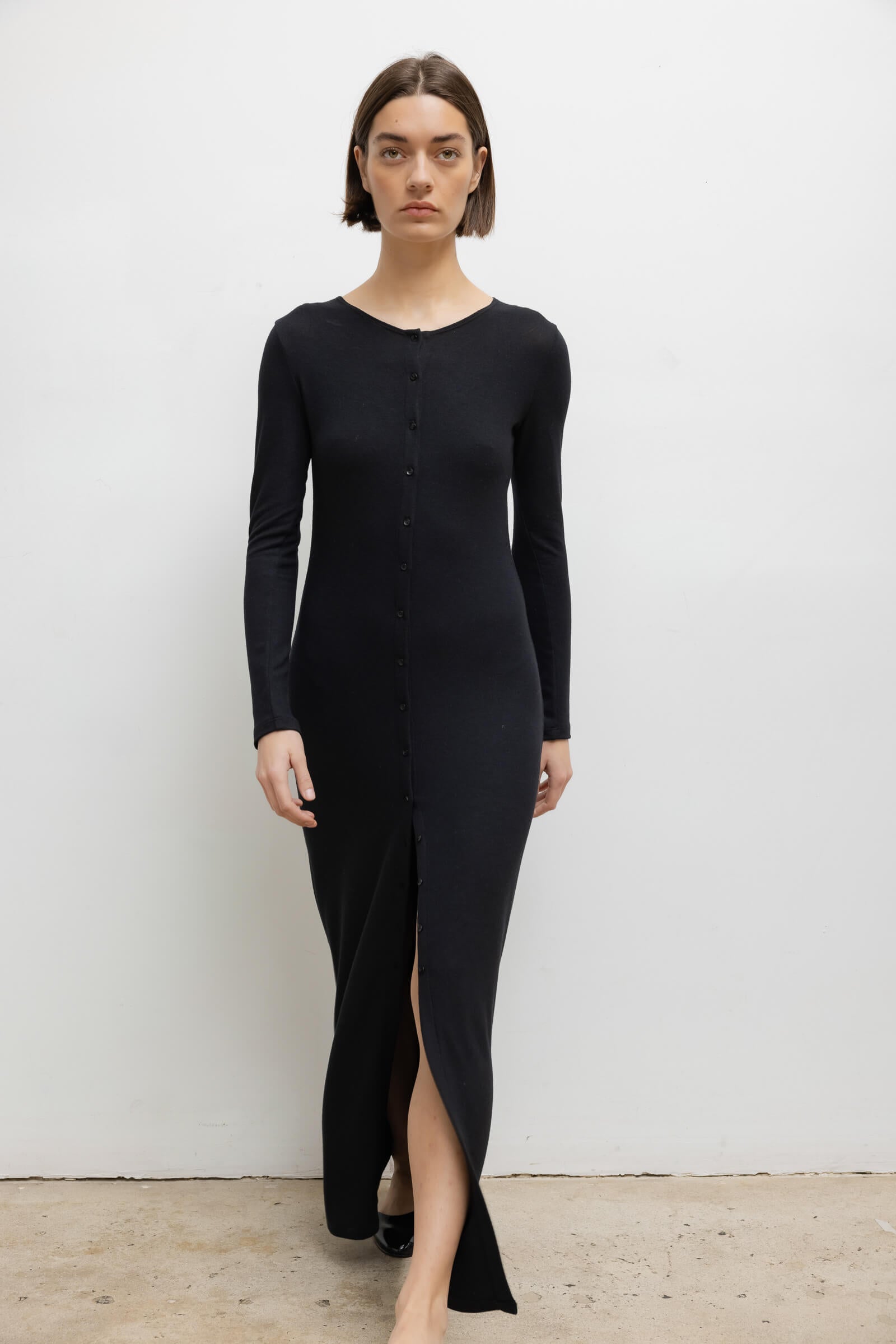 Lauren Long Sleeve Cardigan Dress