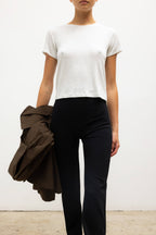 Rio High Waist Straight Pant