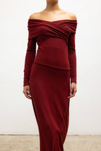Lauren High Waist Maxi Skirt
