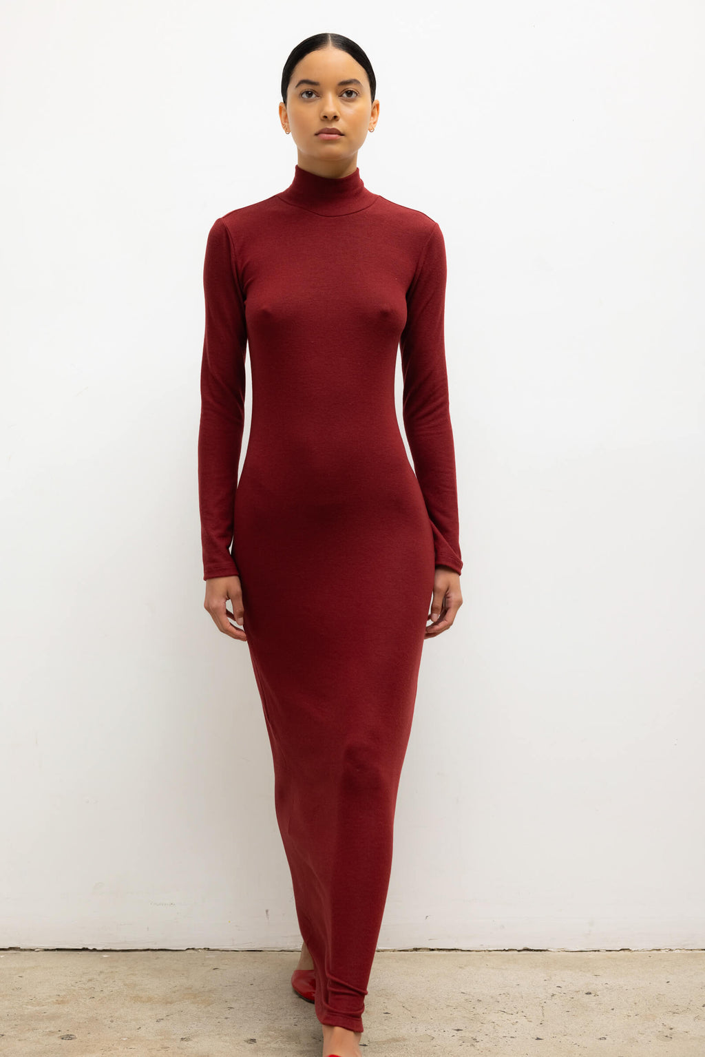 Lauren Turtleneck Maxi Dress