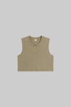 Margo Sleeveless Henley