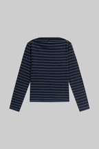 Margo Stripe Long Sleeve Boatneck