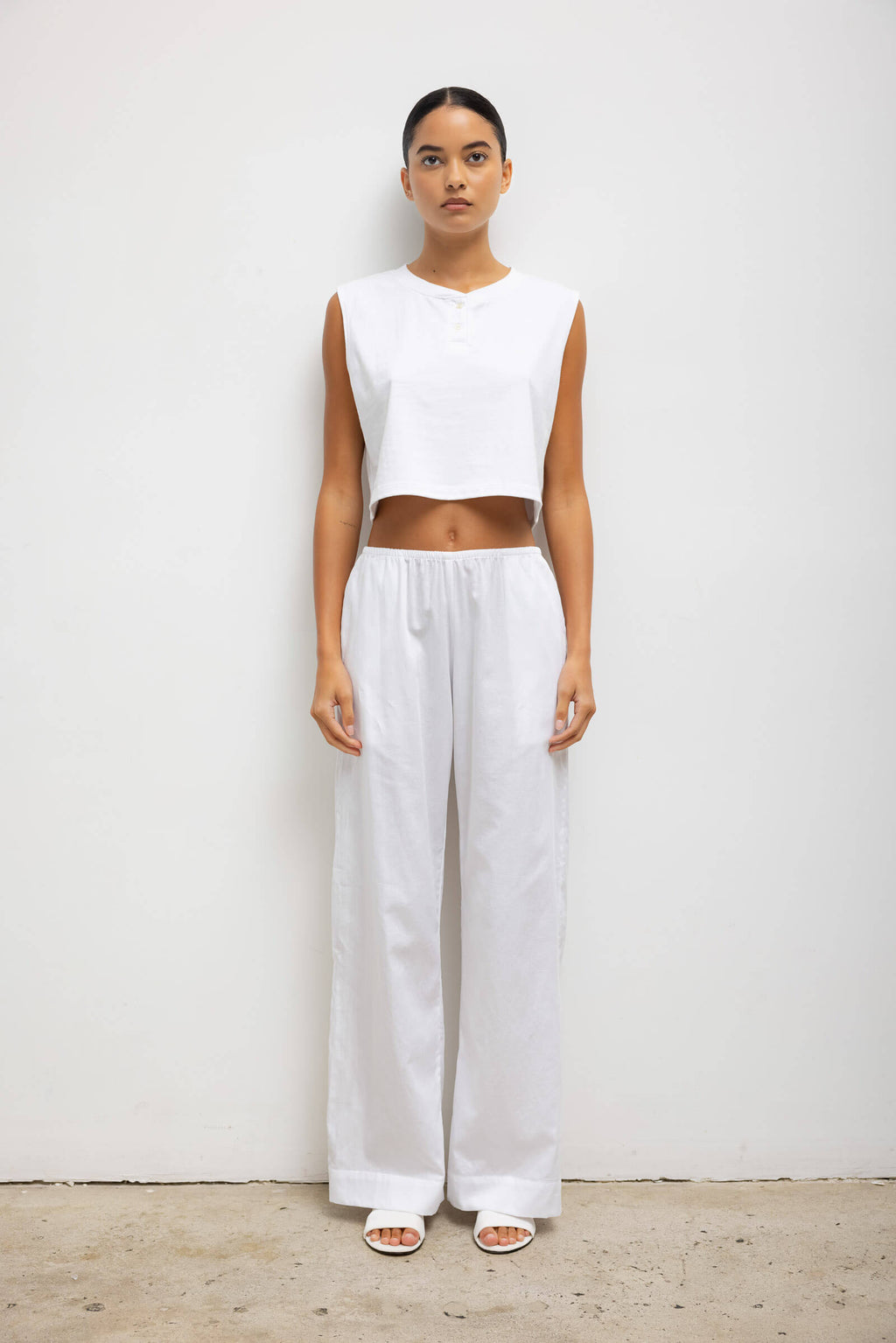 Margo Sleeveless Henley