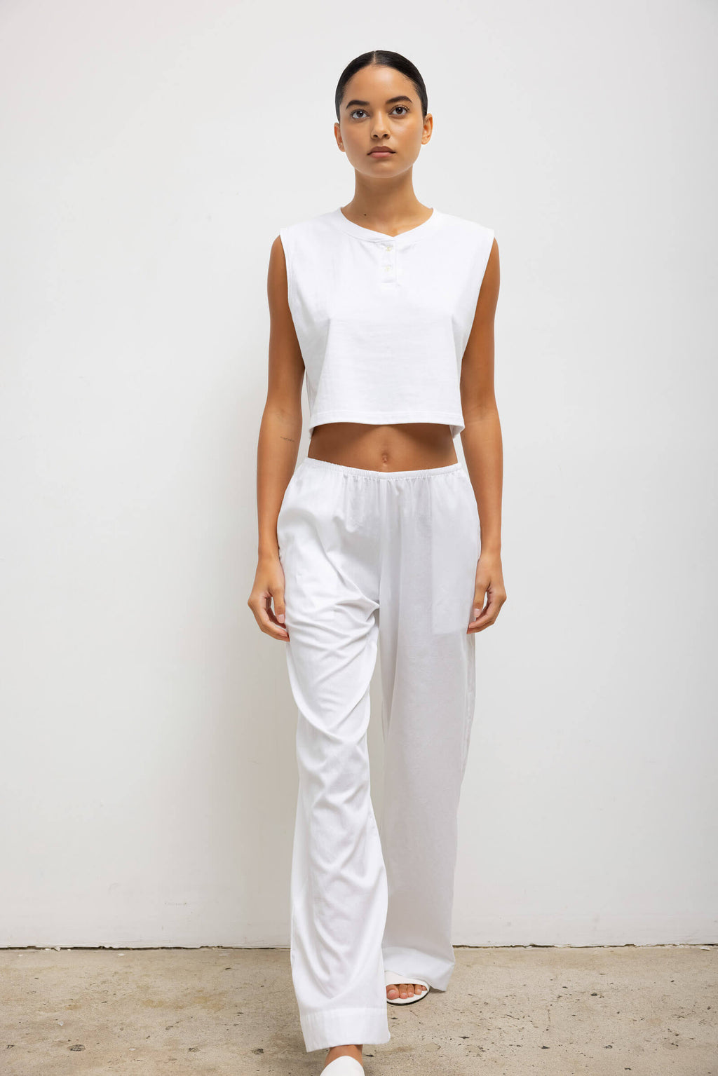Margo Sleeveless Henley