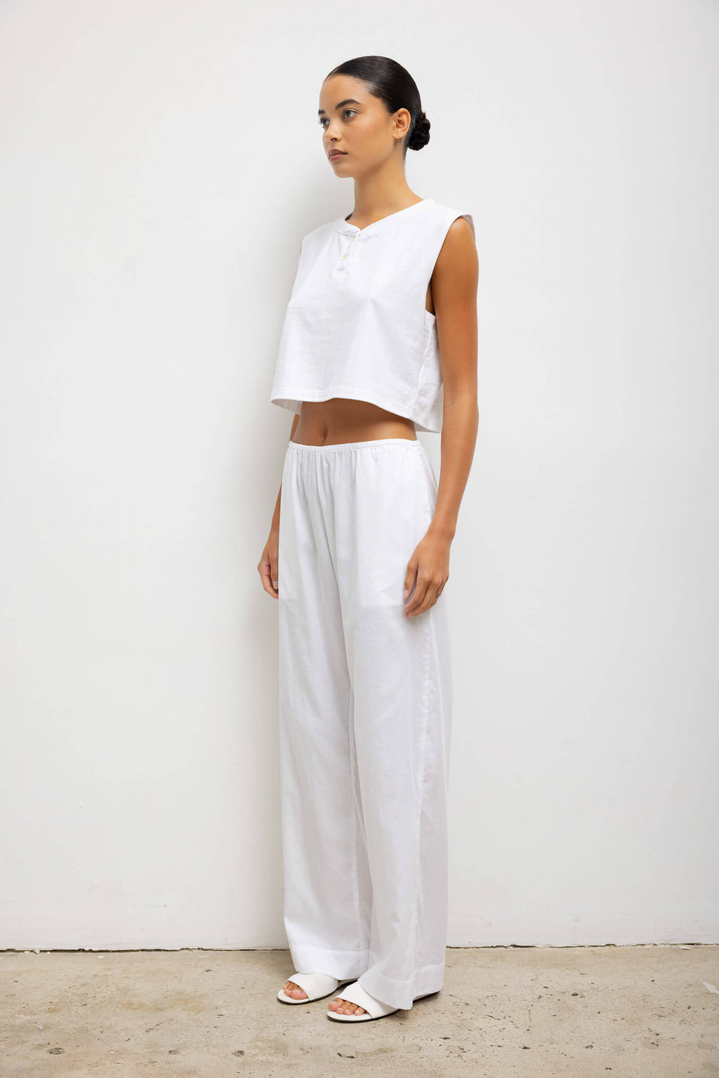 Margo Sleeveless Henley