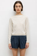 Margo Stripe Long Sleeve Boatneck
