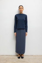 Margo Stripe Long Sleeve Boatneck