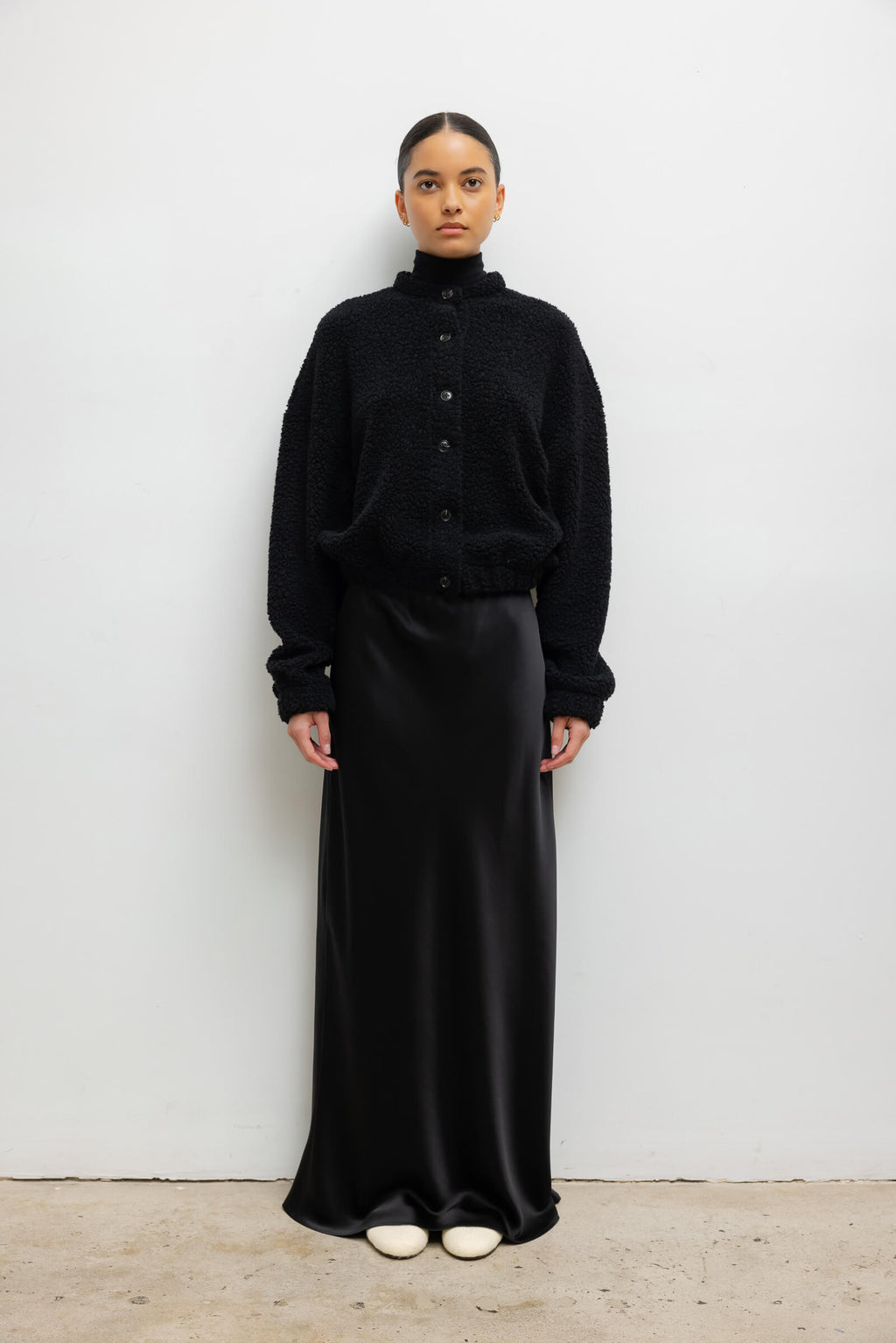 Mica Collarless Blouson
