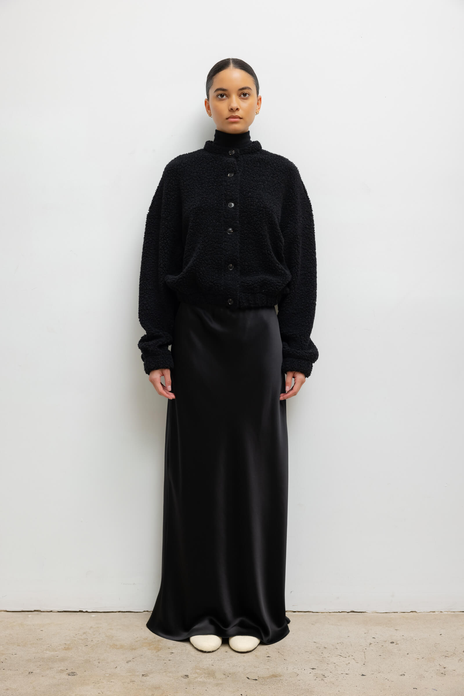 Mica Collarless Blouson