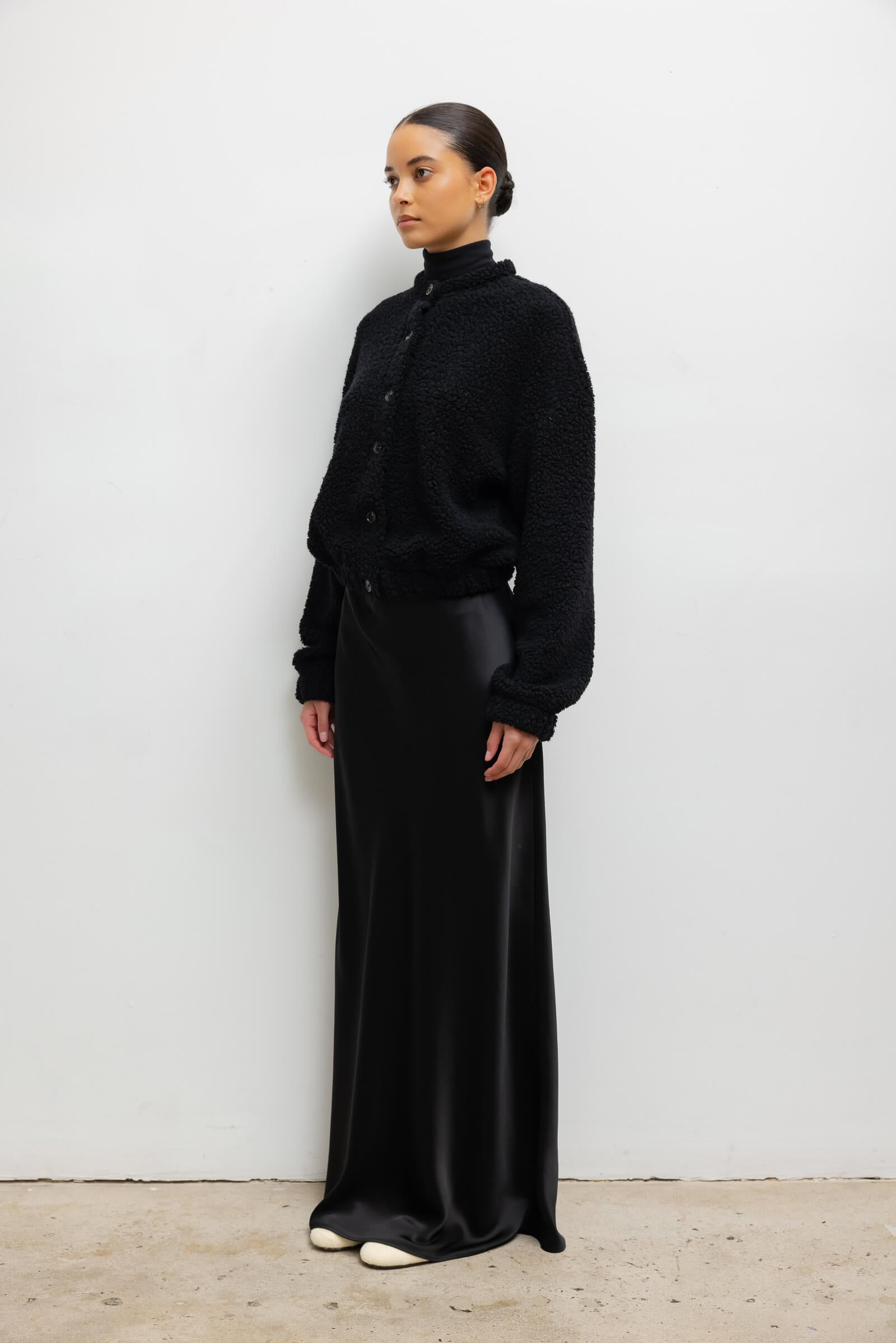 Mica Collarless Blouson