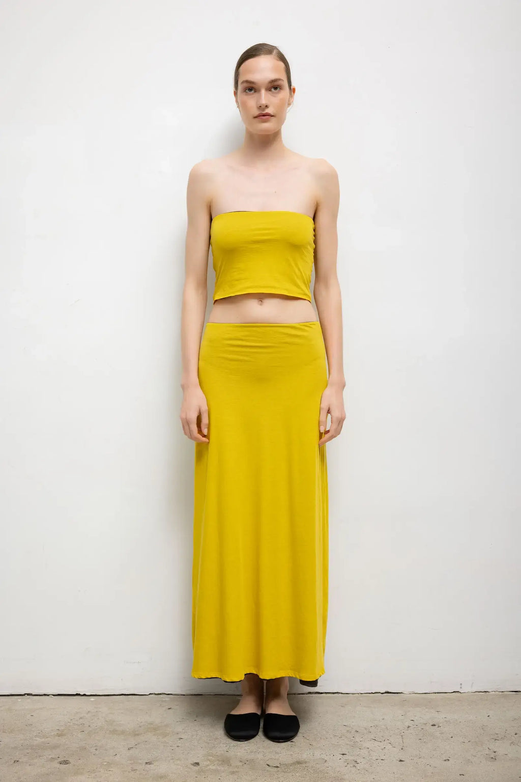 Milo Reversible Midi Skirt