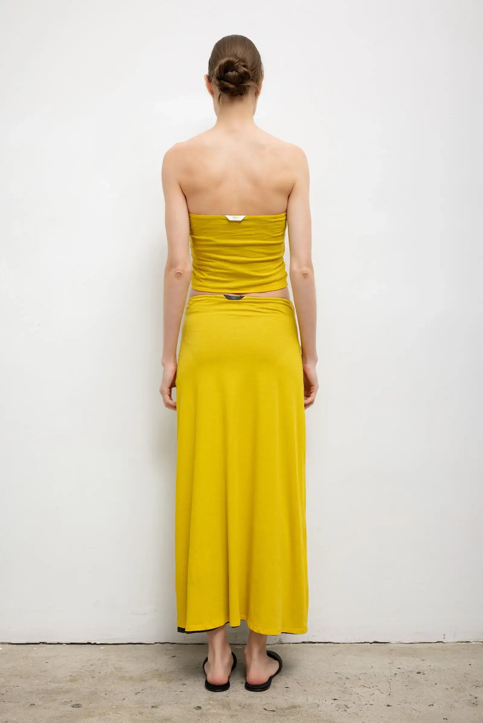 Milo Reversible Midi Skirt