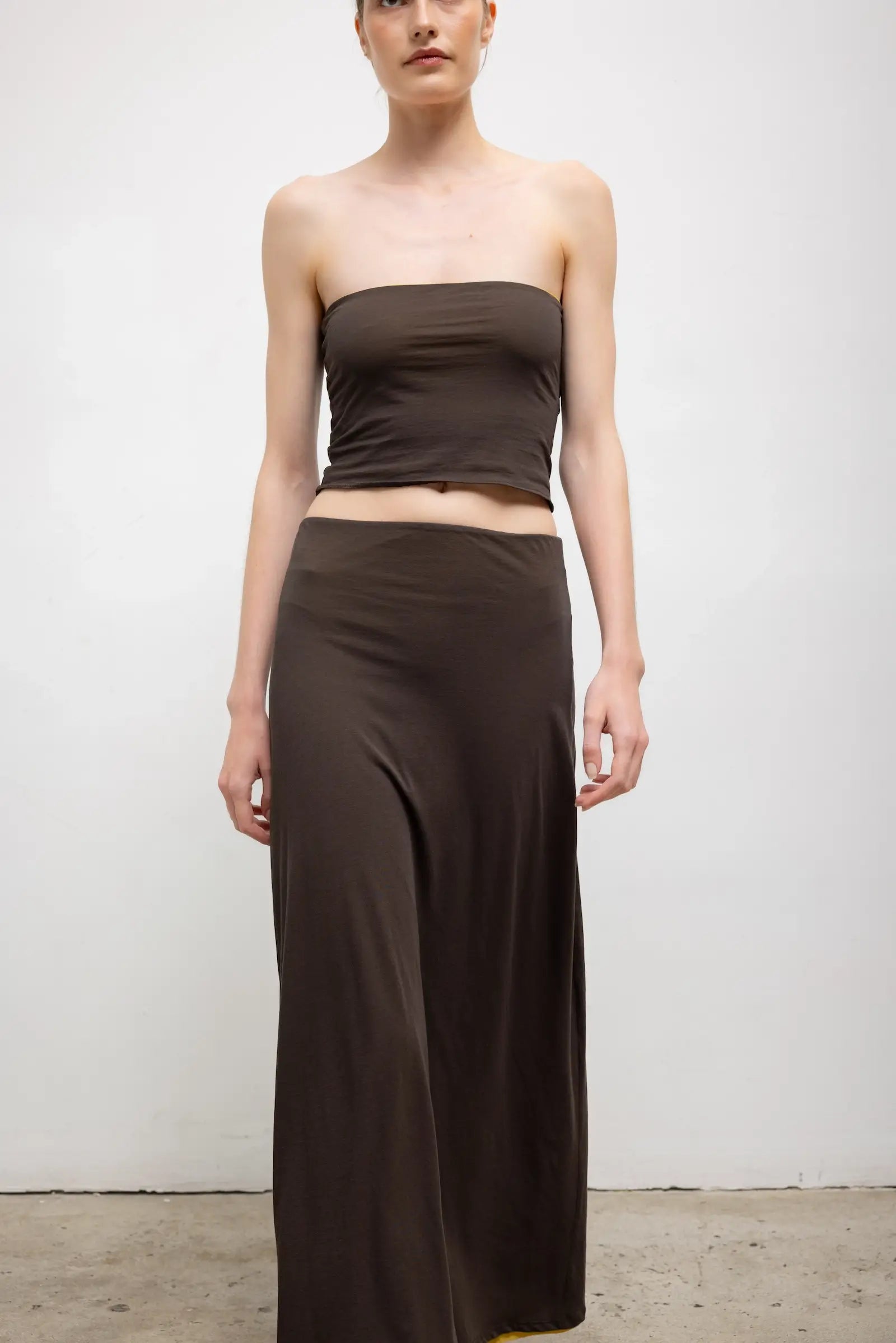 Milo Reversible Midi Skirt