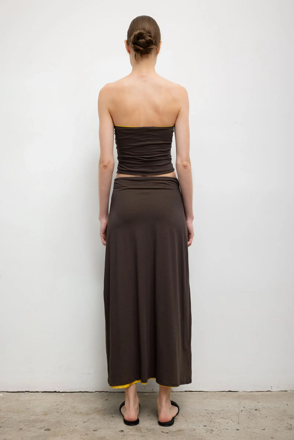 Milo Reversible Midi Skirt