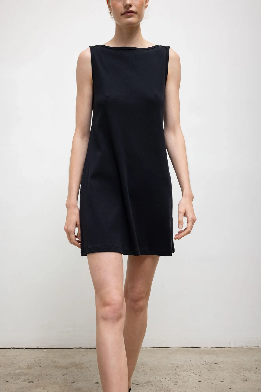 Nando Boatneck Mini Dress