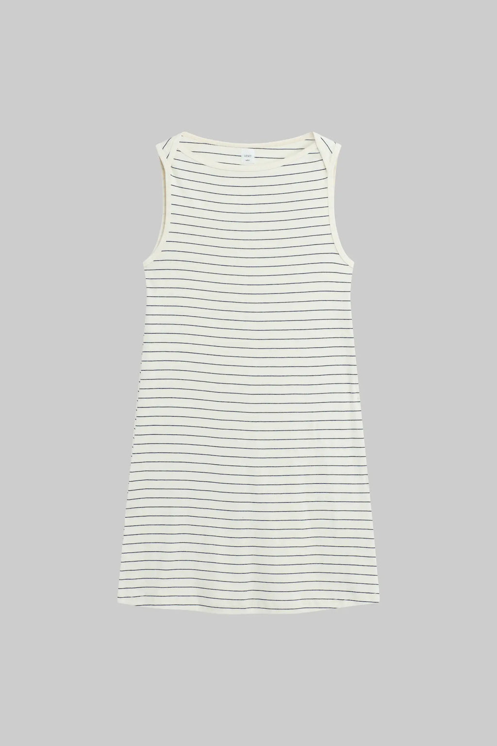 Nando Stripe Boatneck Mini Dress