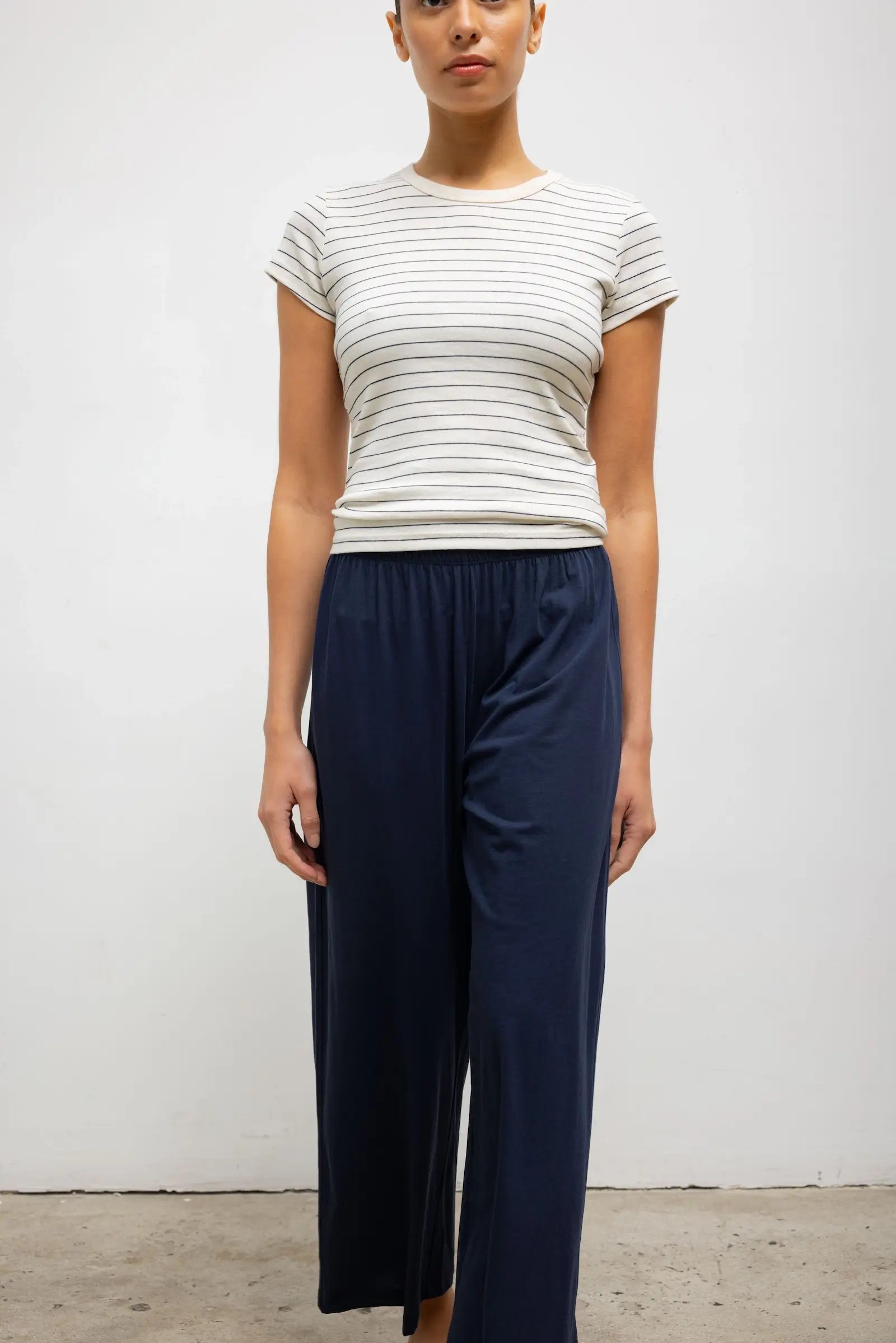 Nando Stripe Slim Fit Tee