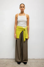 Nando Stripe Square Neck Tank