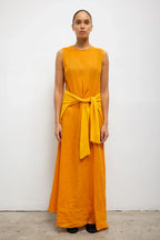 Niko Sleeveless Crew Maxi