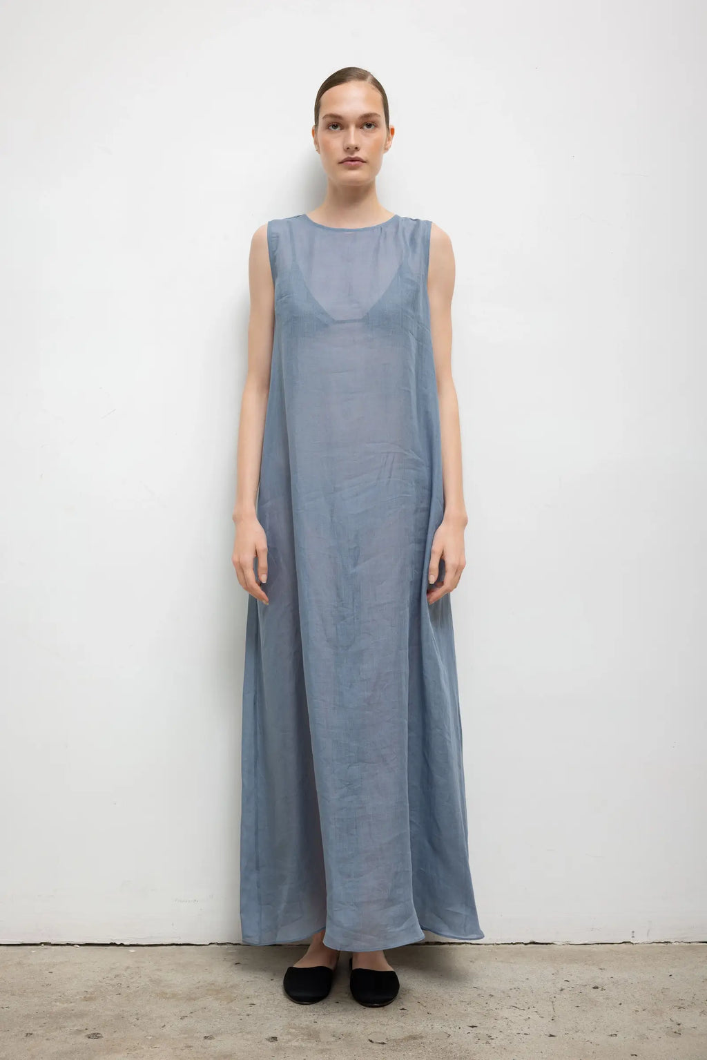 Niko Sleeveless Crew Maxi