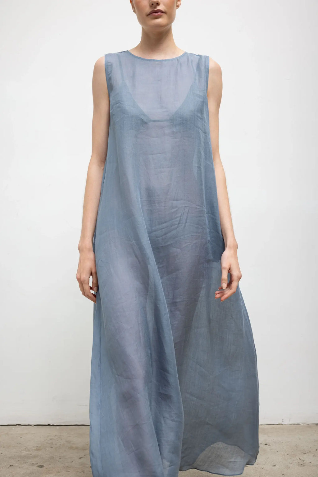 Niko Sleeveless Crew Maxi