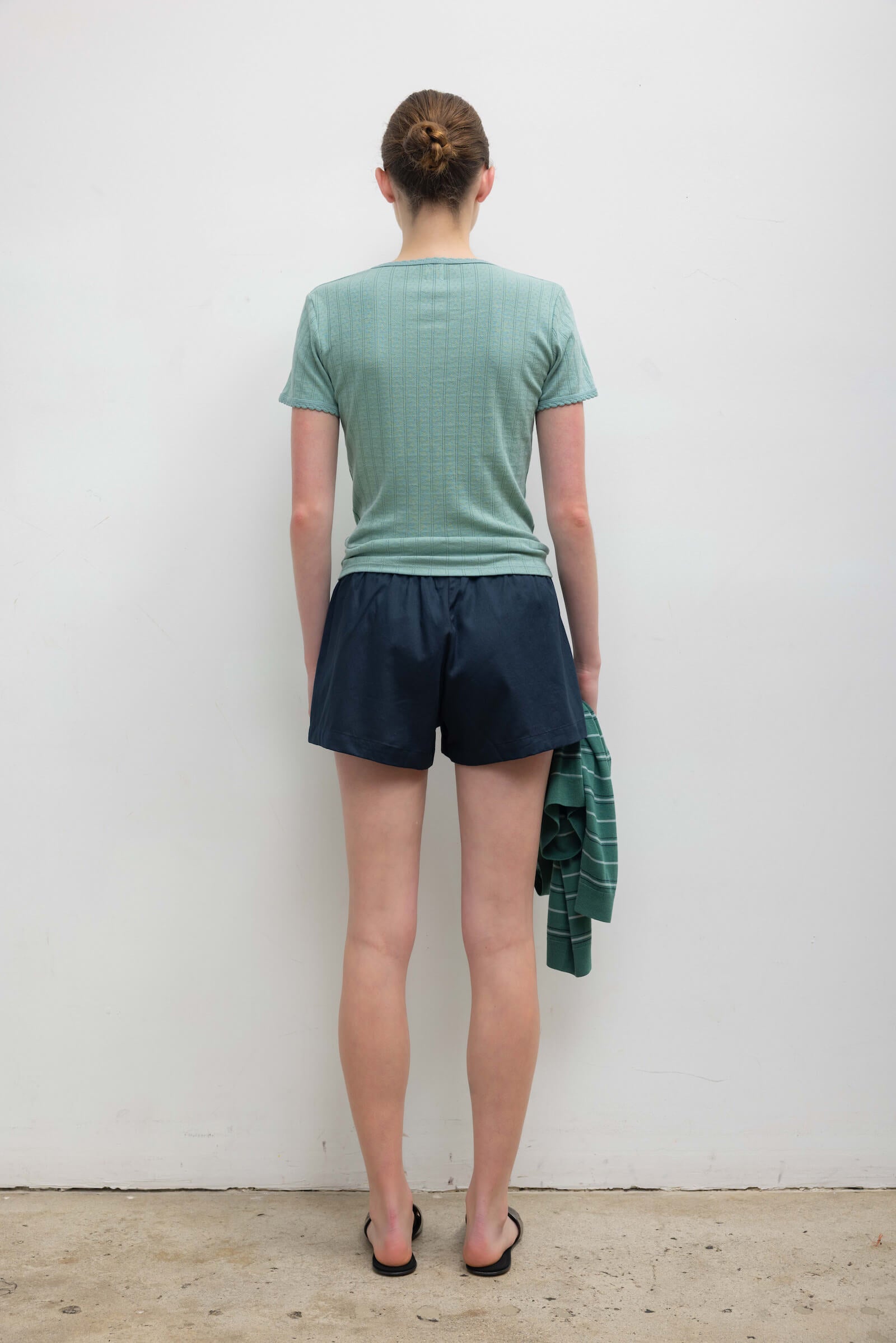 Pointelle Slim Fit Tee