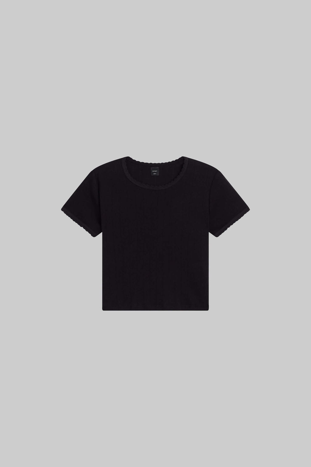 Pointelle Baby Tee