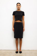 Pointelle Baby Tee