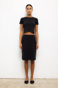 Pointelle Skirt