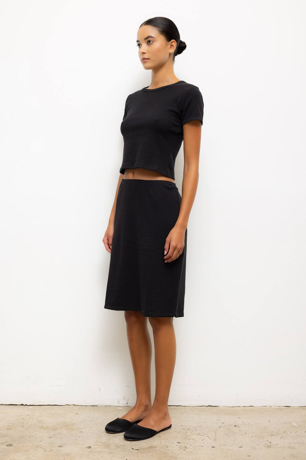 Pointelle Skirt