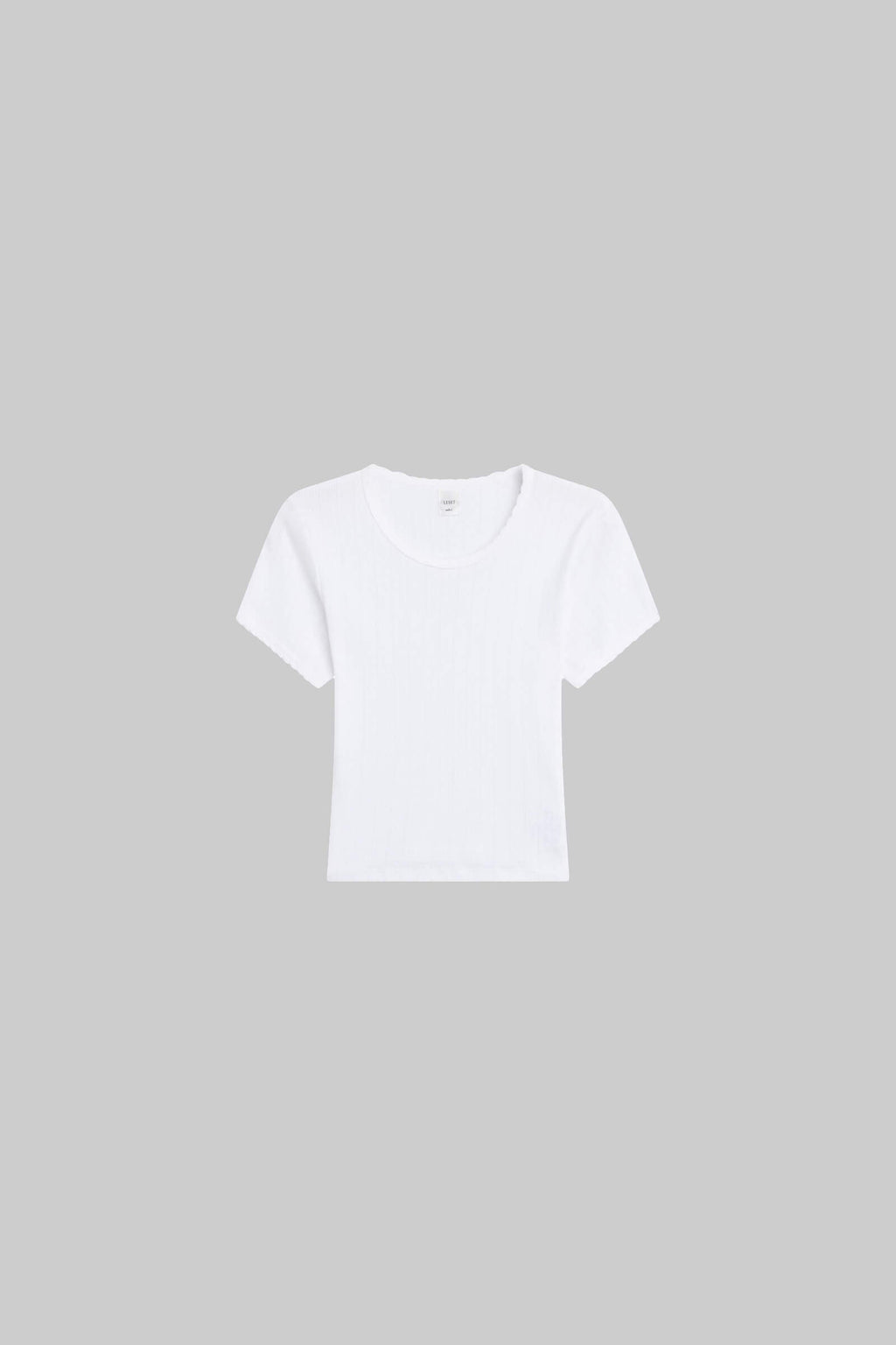 Pointelle Baby Tee