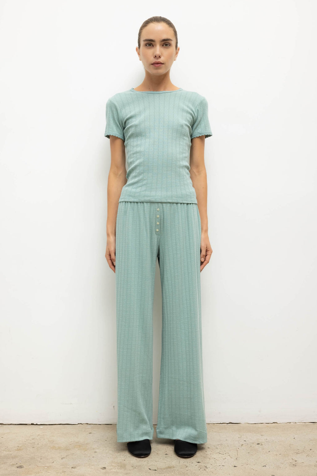 Pointelle Boxer Pant