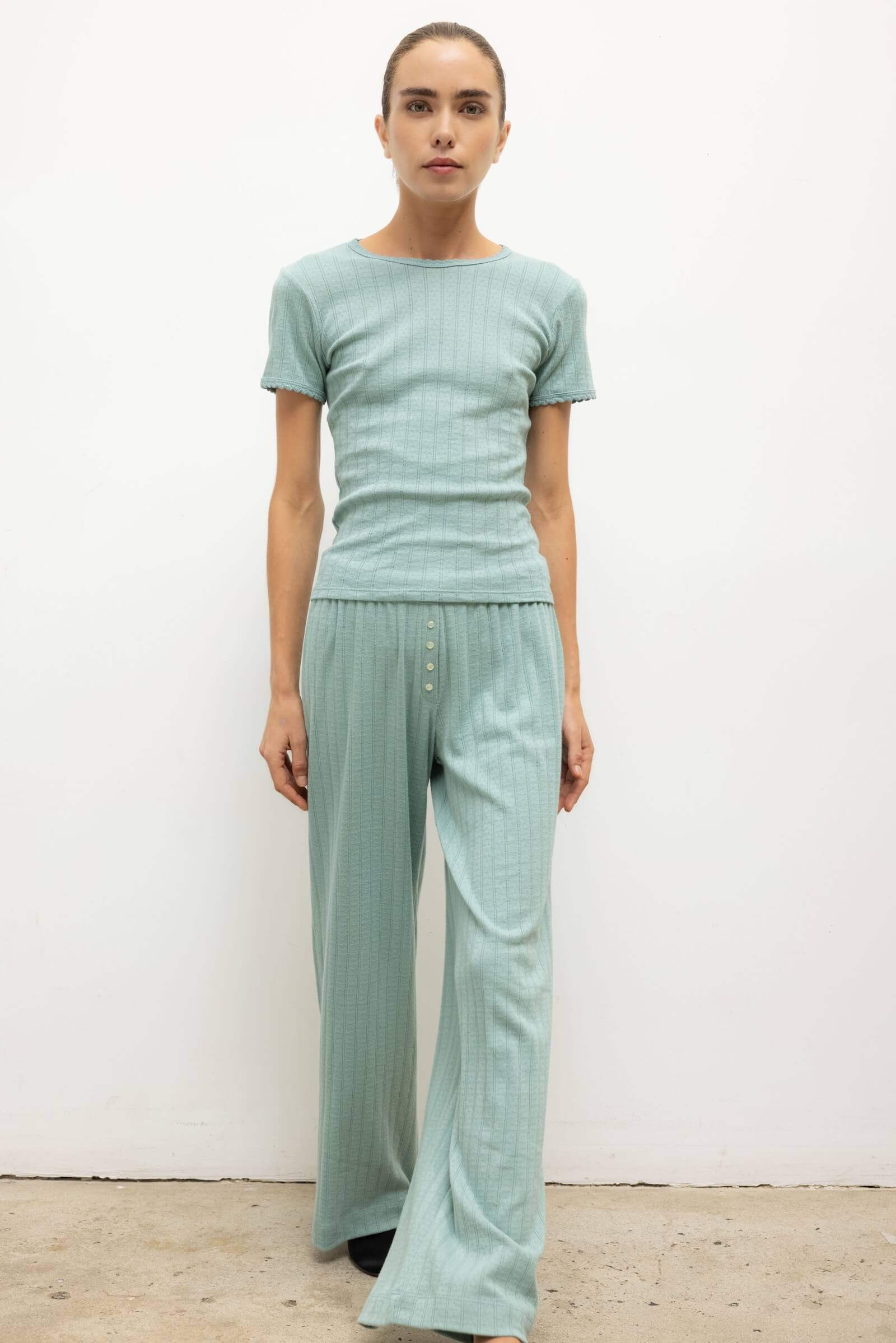 Pointelle Boxer Pant