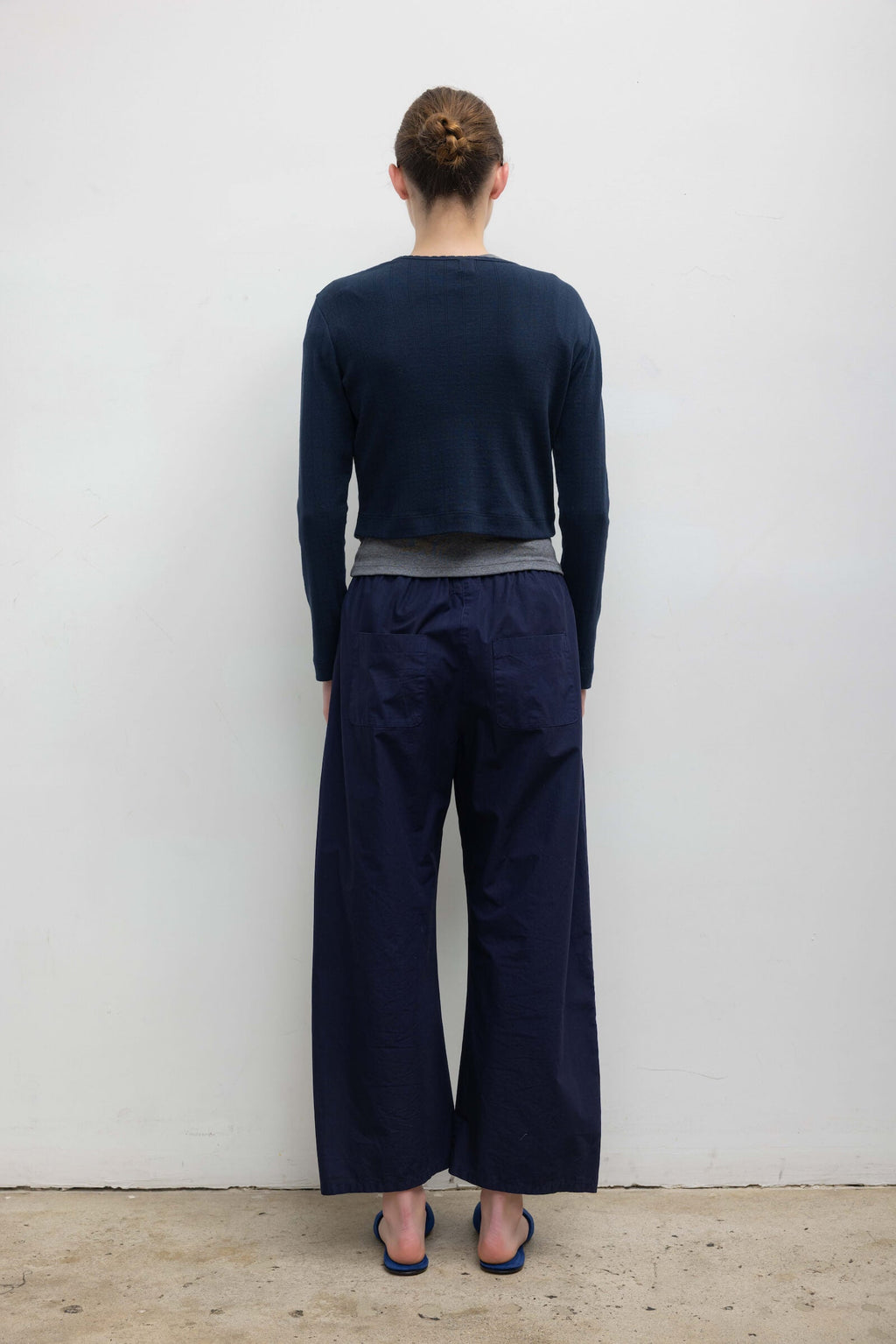 Pointelle Crop Cardigan