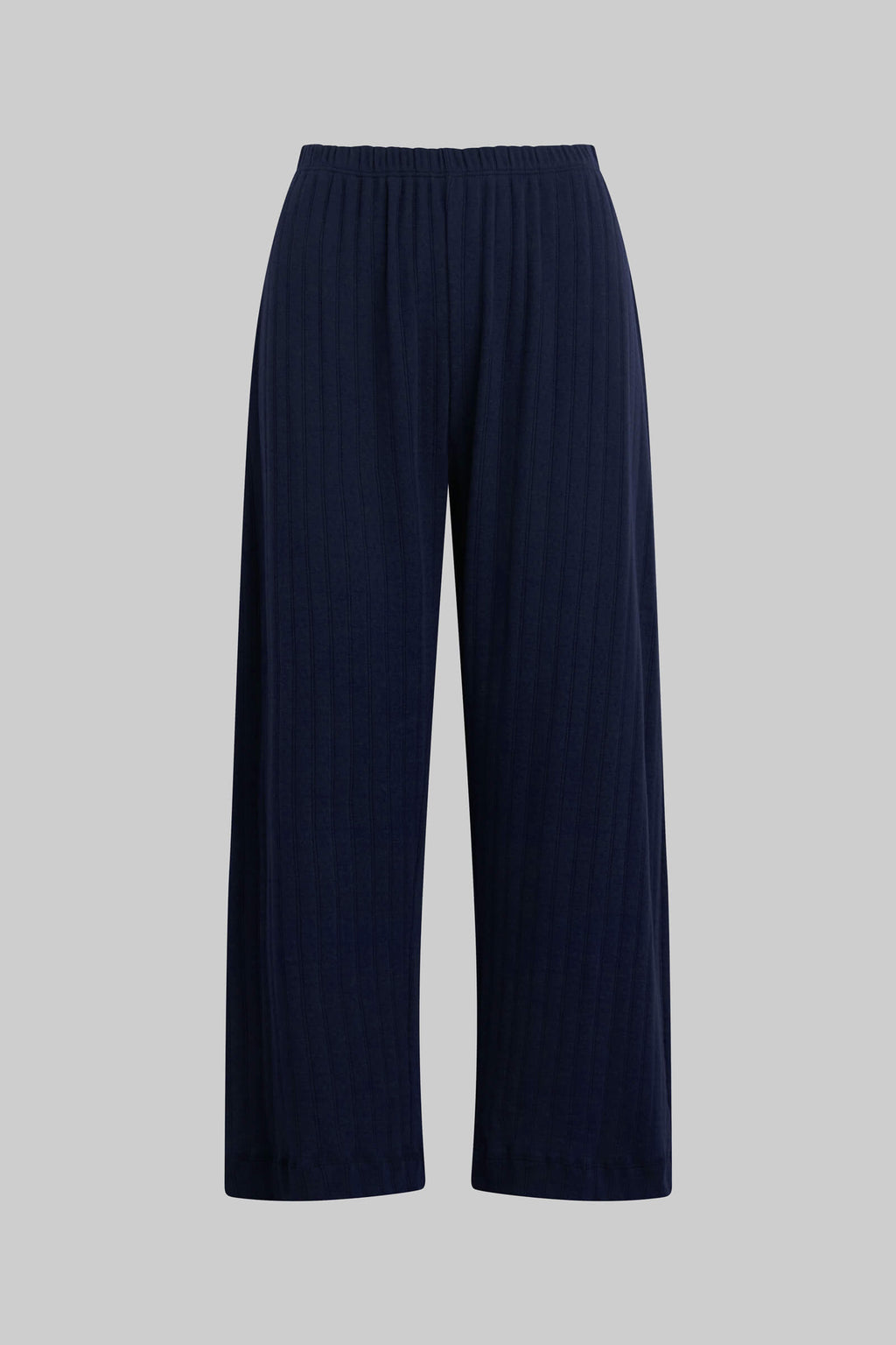 Pointelle Crop Wide Leg Pant