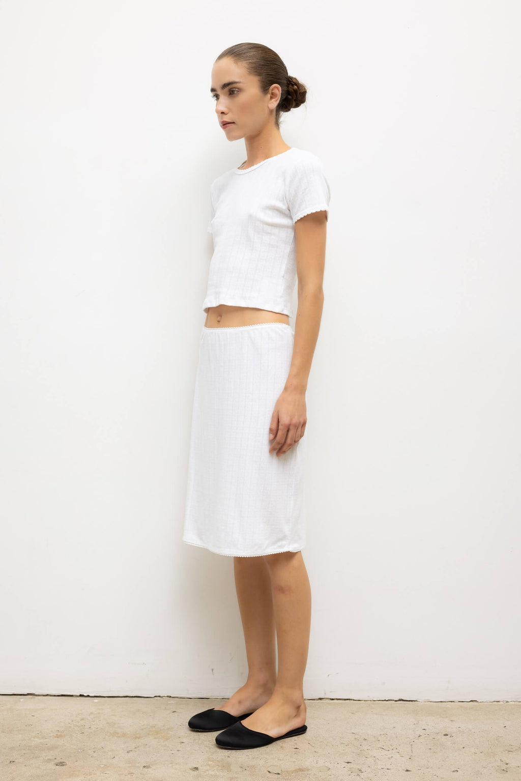 Pointelle Skirt