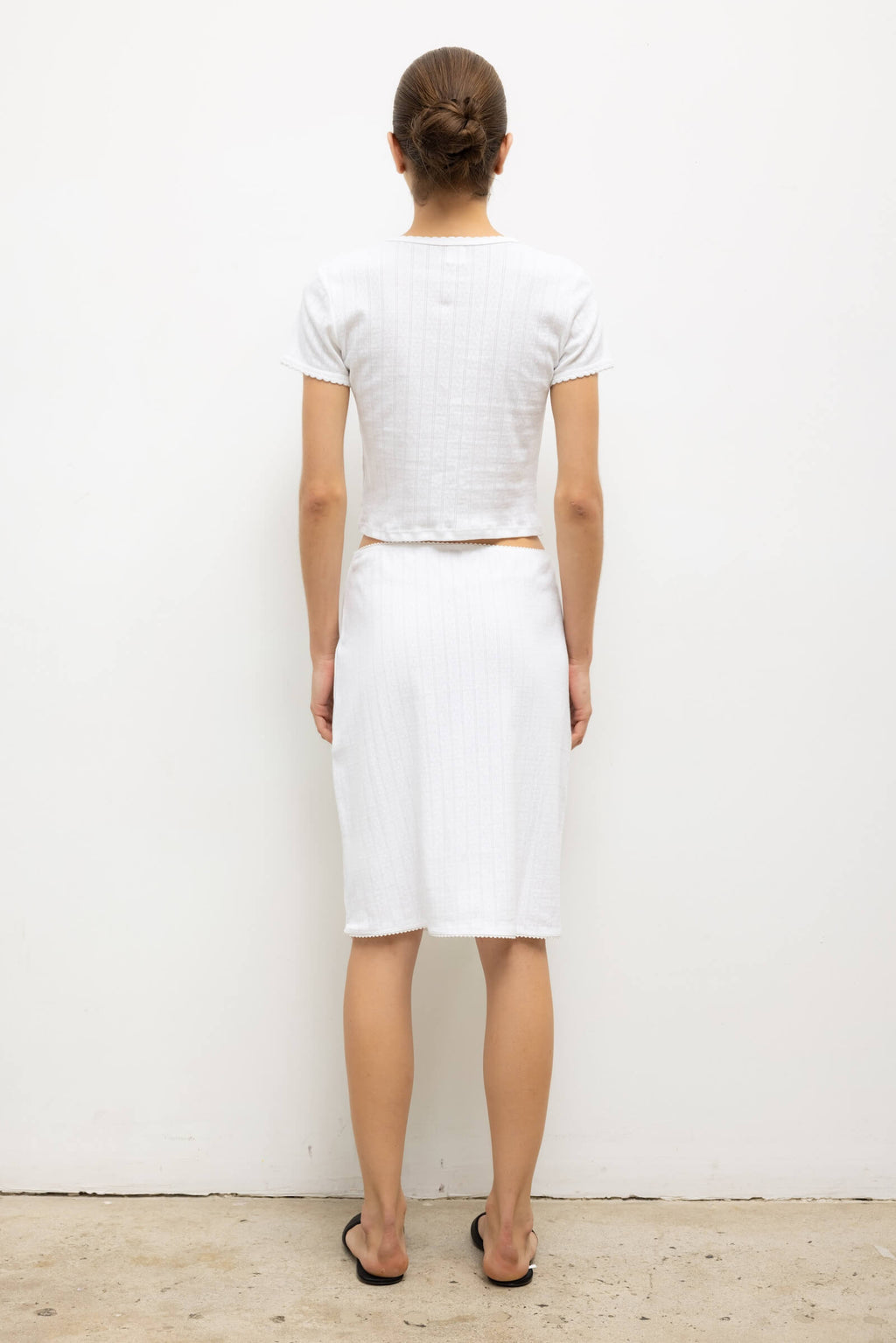 Pointelle Skirt